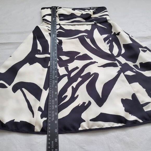 Ann Taylor Silk Strapless Fit & Flare Knee-Length Abstract Print Dress Size 6 - Picture 8 of 11